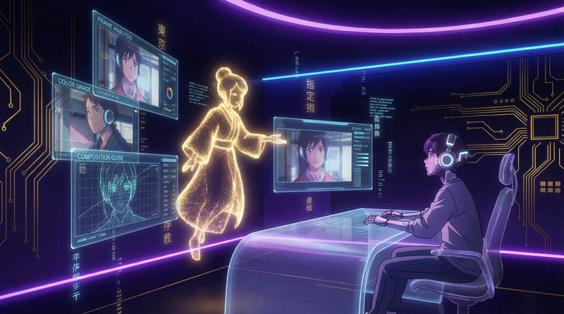 麻豆传媒AI赋能动漫创作